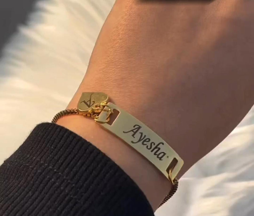 Engraved  Name bracelets