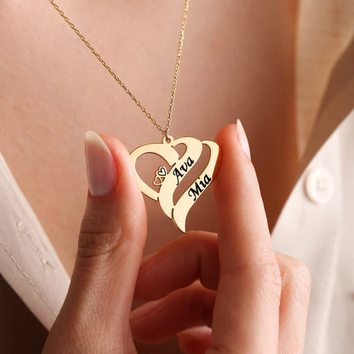 Heart Shape Personalized Pendant