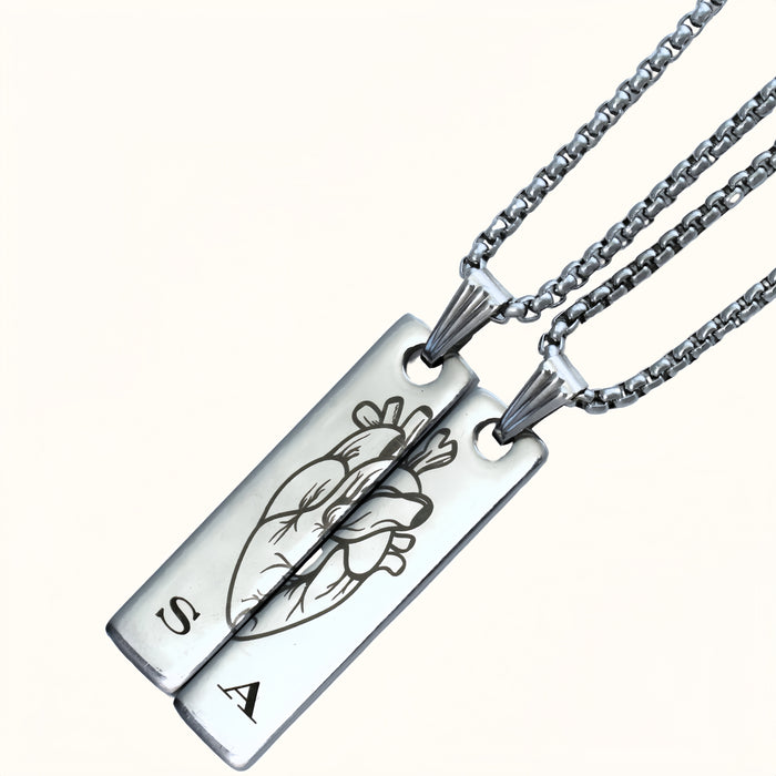 Heart Engraved Necklace