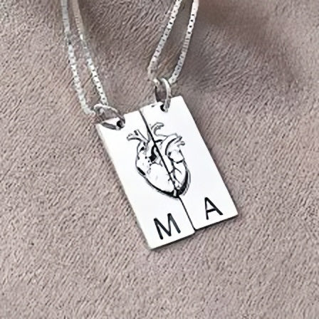 Heart Engraved Necklace