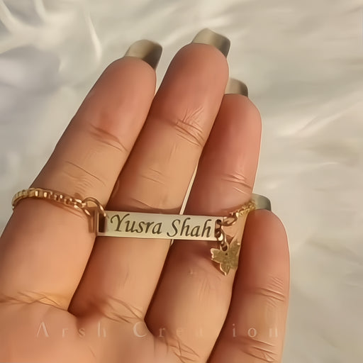 Engraved  Name bracelets