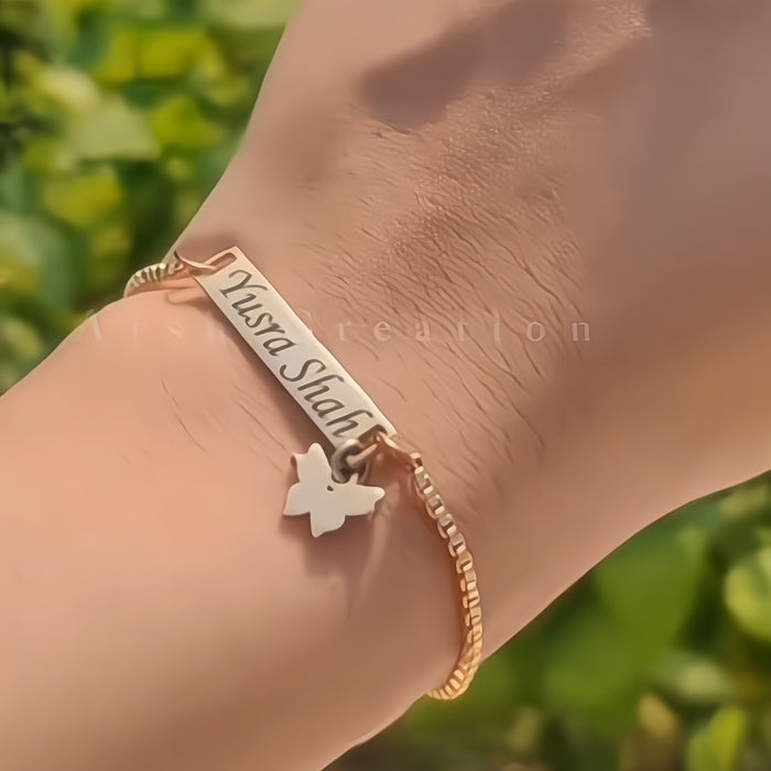Engraved  Name bracelets